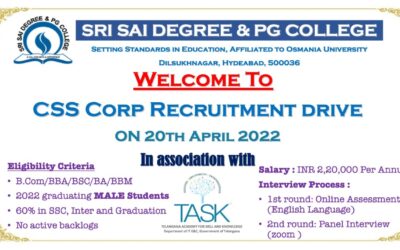 CSS Corp Recruitment Drive