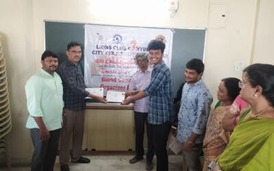 Blood Donation Camp at SriSai College