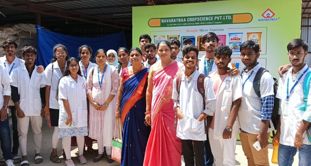 Educational trip to Navaratna Crop and Science