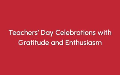 Teachers’ Day Celebrations with Gratitude and Enthusiasm