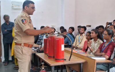 Mock Fire Drill Conducted to Promote Safety Awareness at Sri Sai Degree & PG College